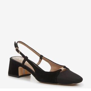Sam Edelman Black Slingback Block Heels BRAND NEW IN BOX